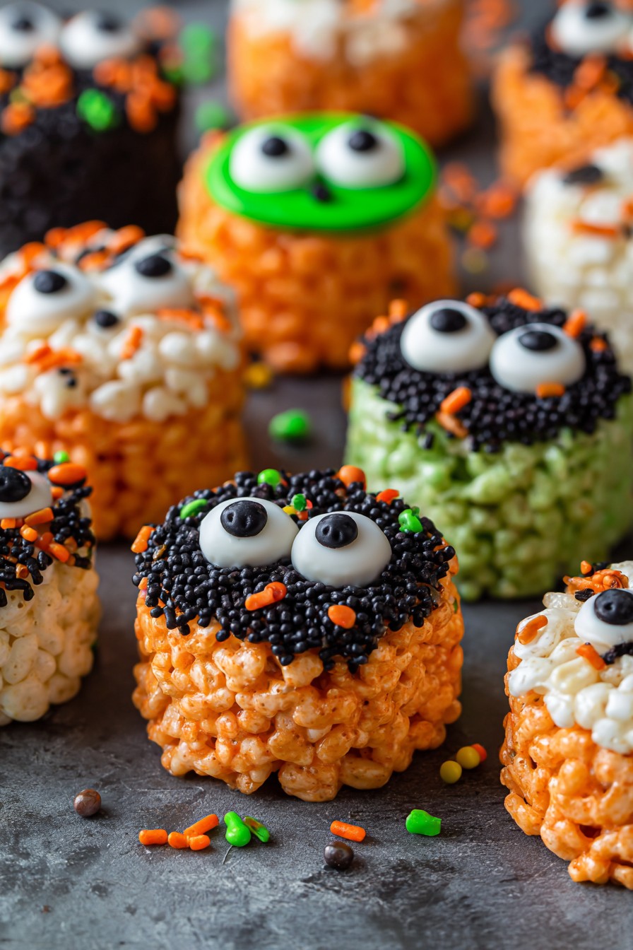 Halloween Rice Krispie Treats Ideas