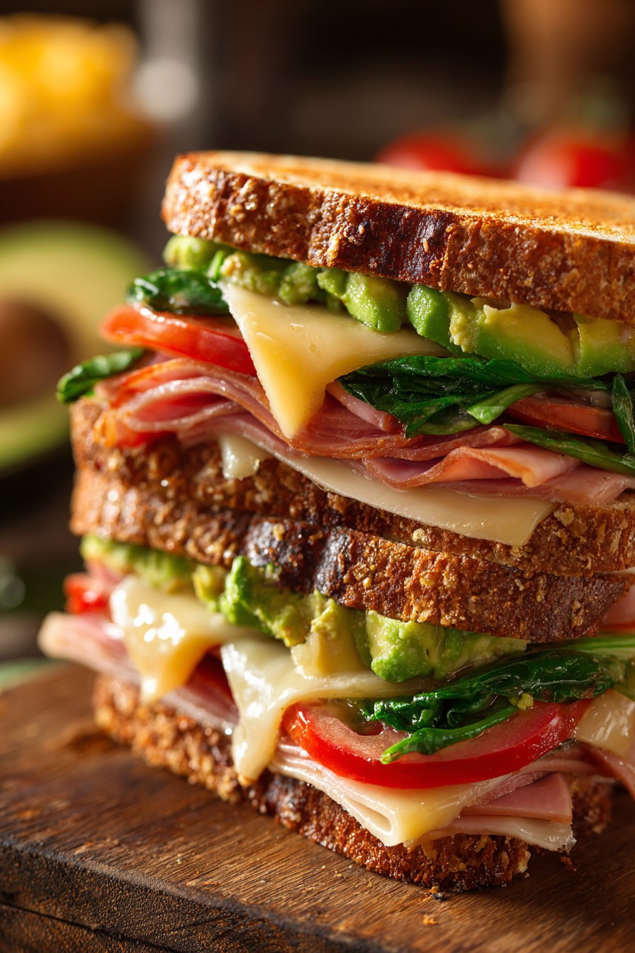 Ham And Cheese Sandwiches