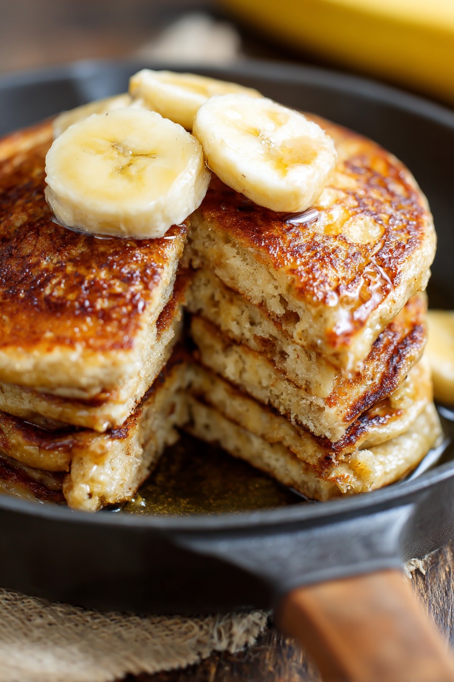 Healthy Banana Pancakes