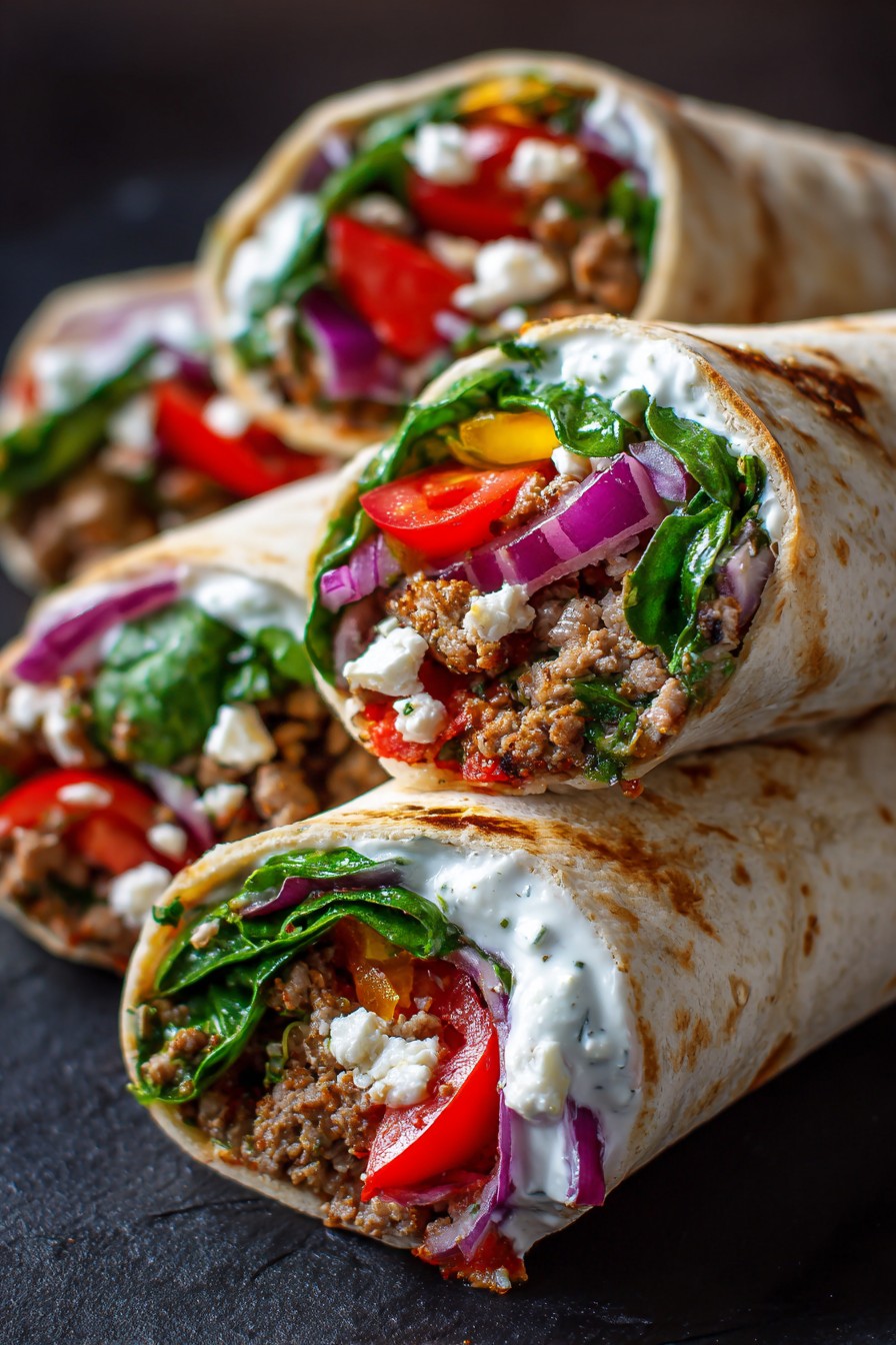 Healthy Turkey Wraps