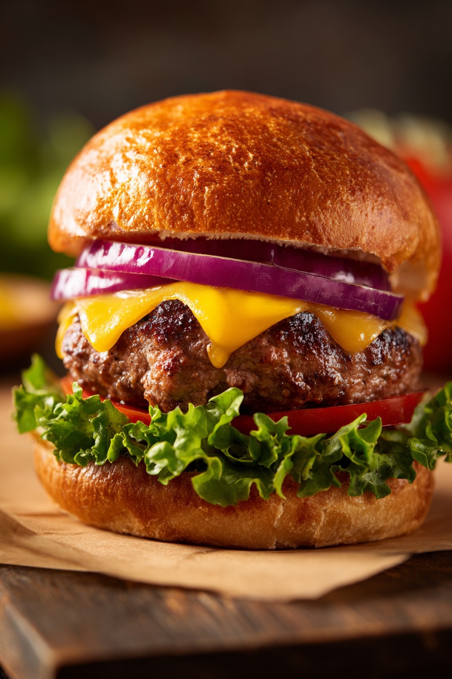 Homemade Beef Burgers