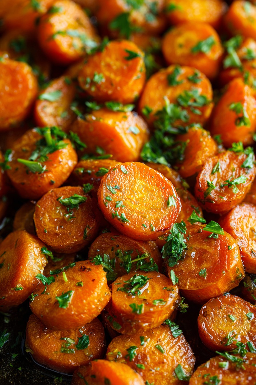 Honey Garlic Carrots