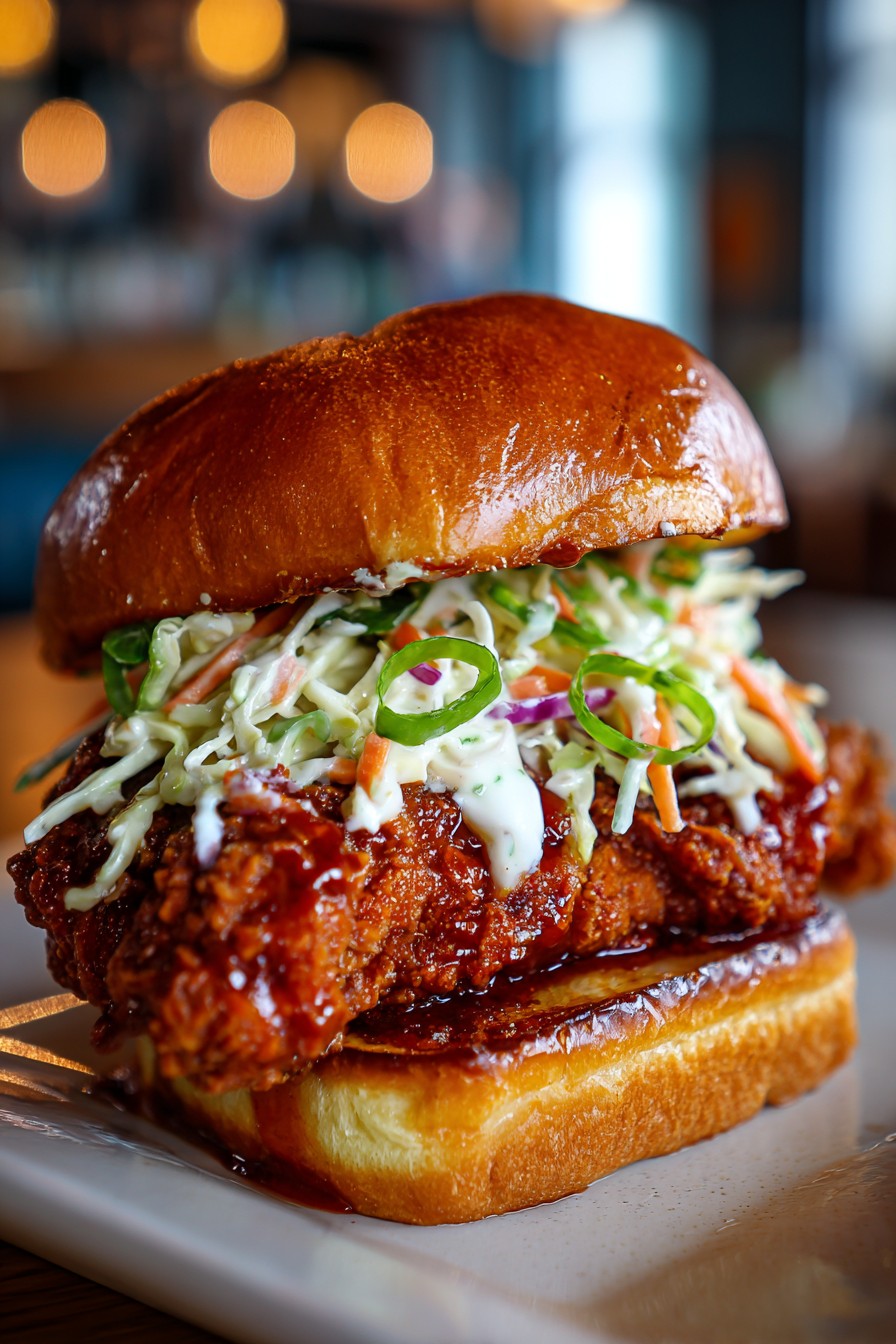 Hot Chicken Sandwiches