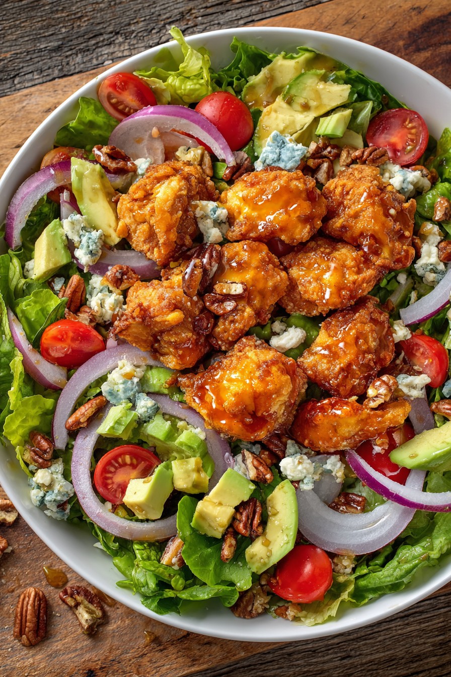Hot Honey Chicken Salad