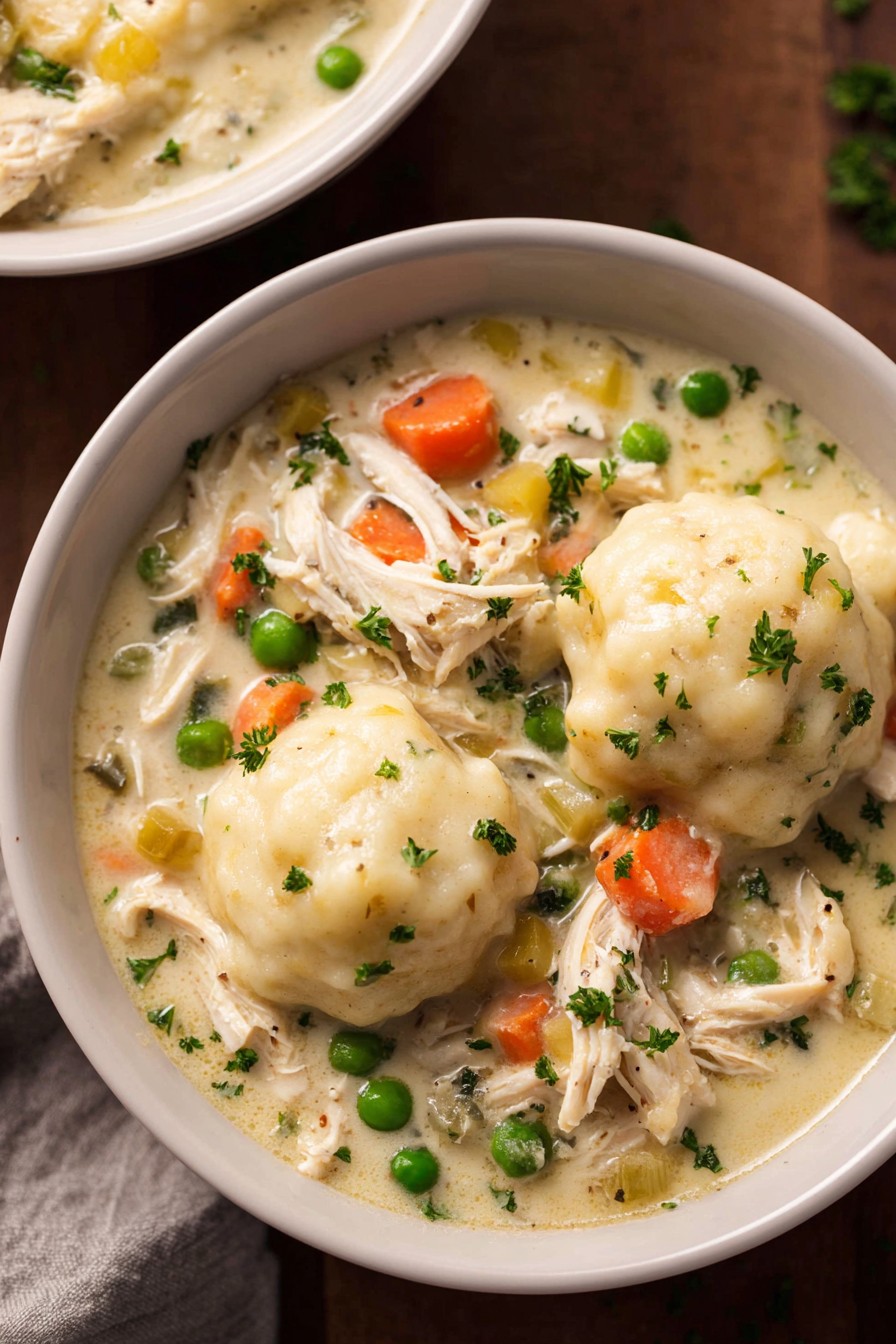 Instapot Chicken And Dumplings