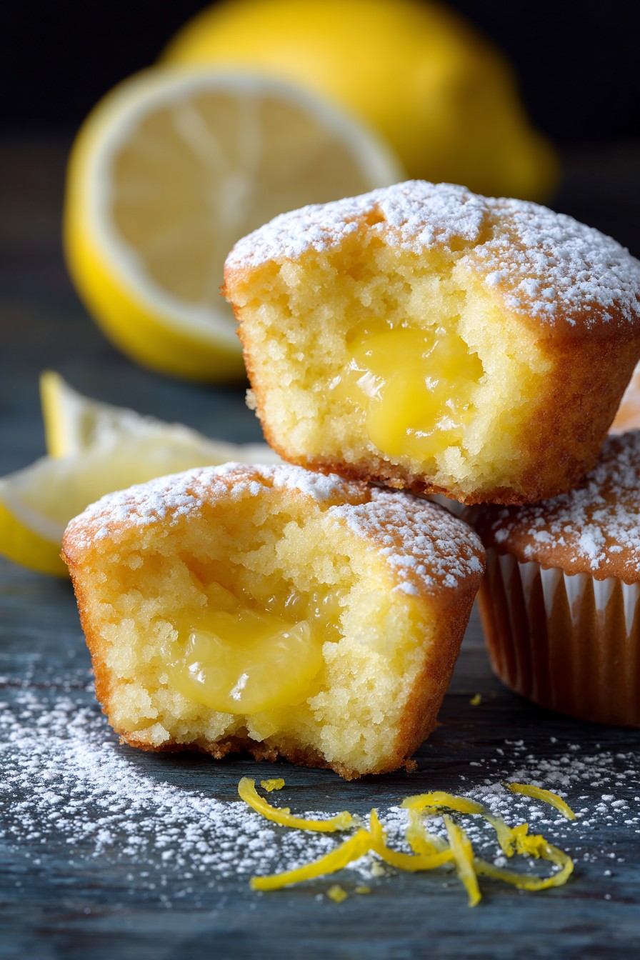 Lemon Curd Cupcakes