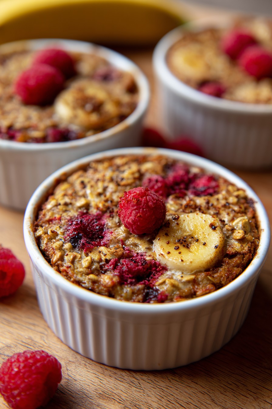 Low Calorie Baked Oats