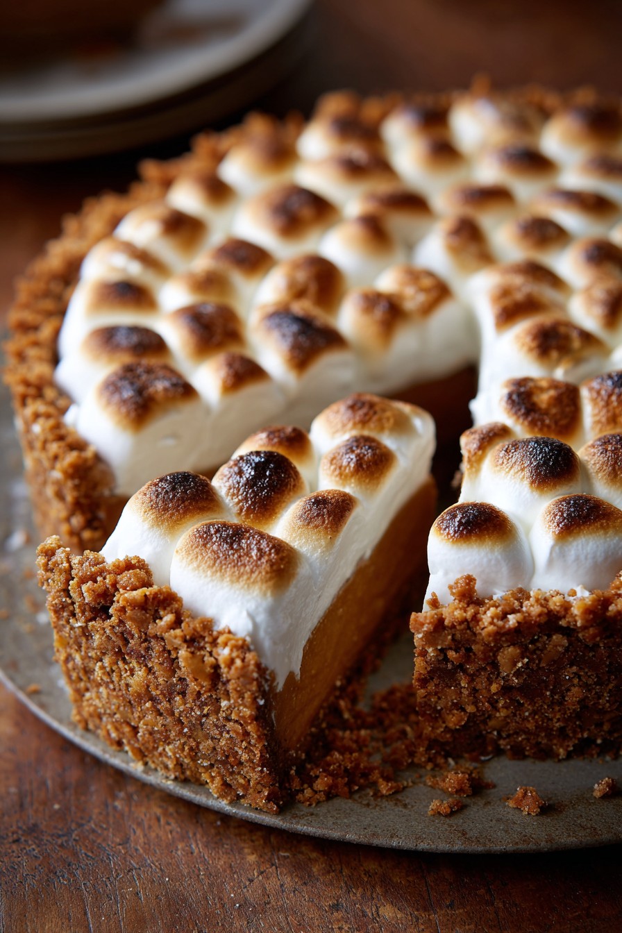 Marshmallow Pumpkin Pie