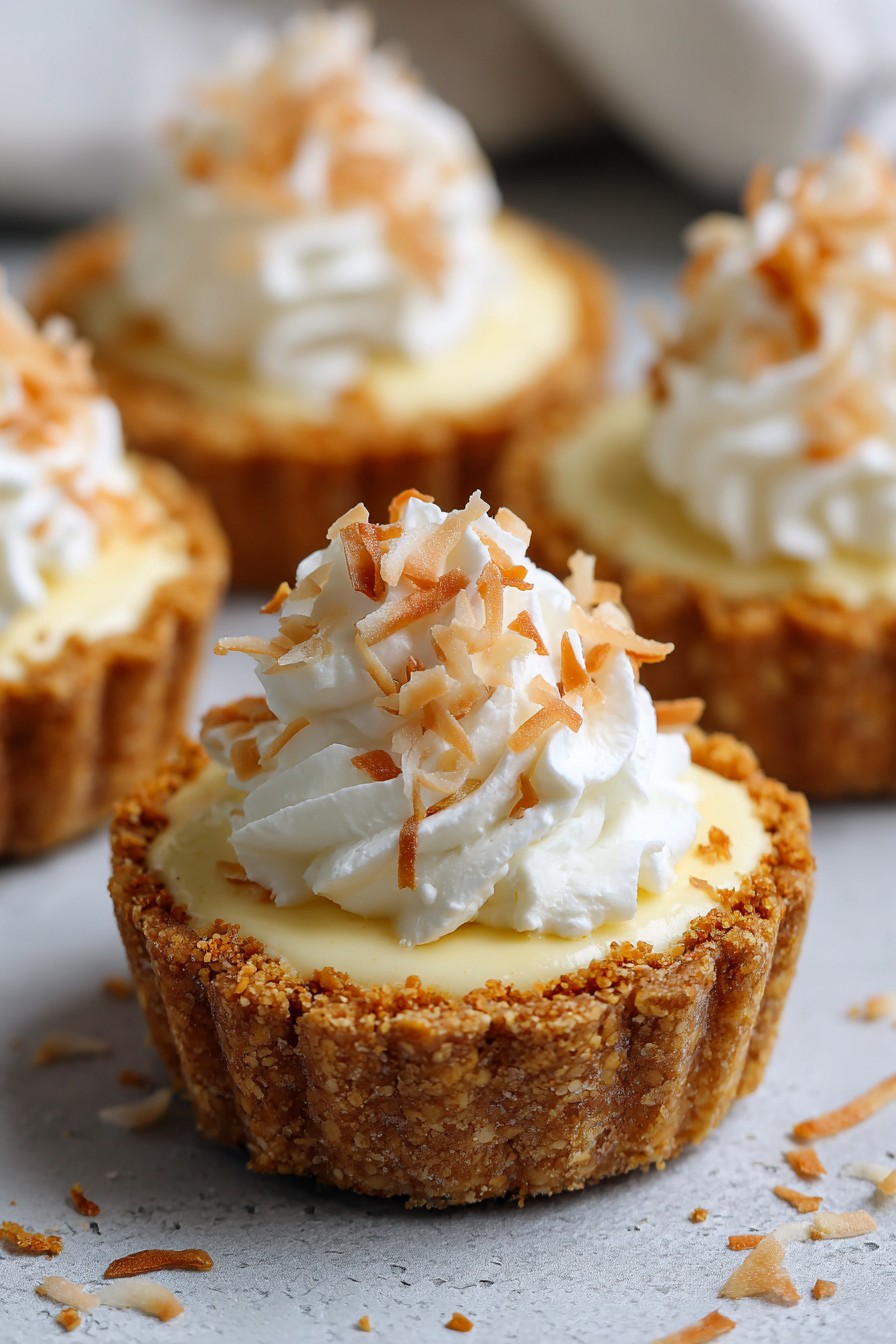 Mini Coconut Cream Pies