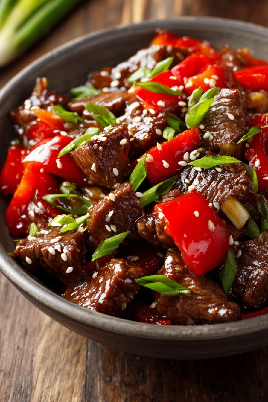 Mongolian Beef Crockpot