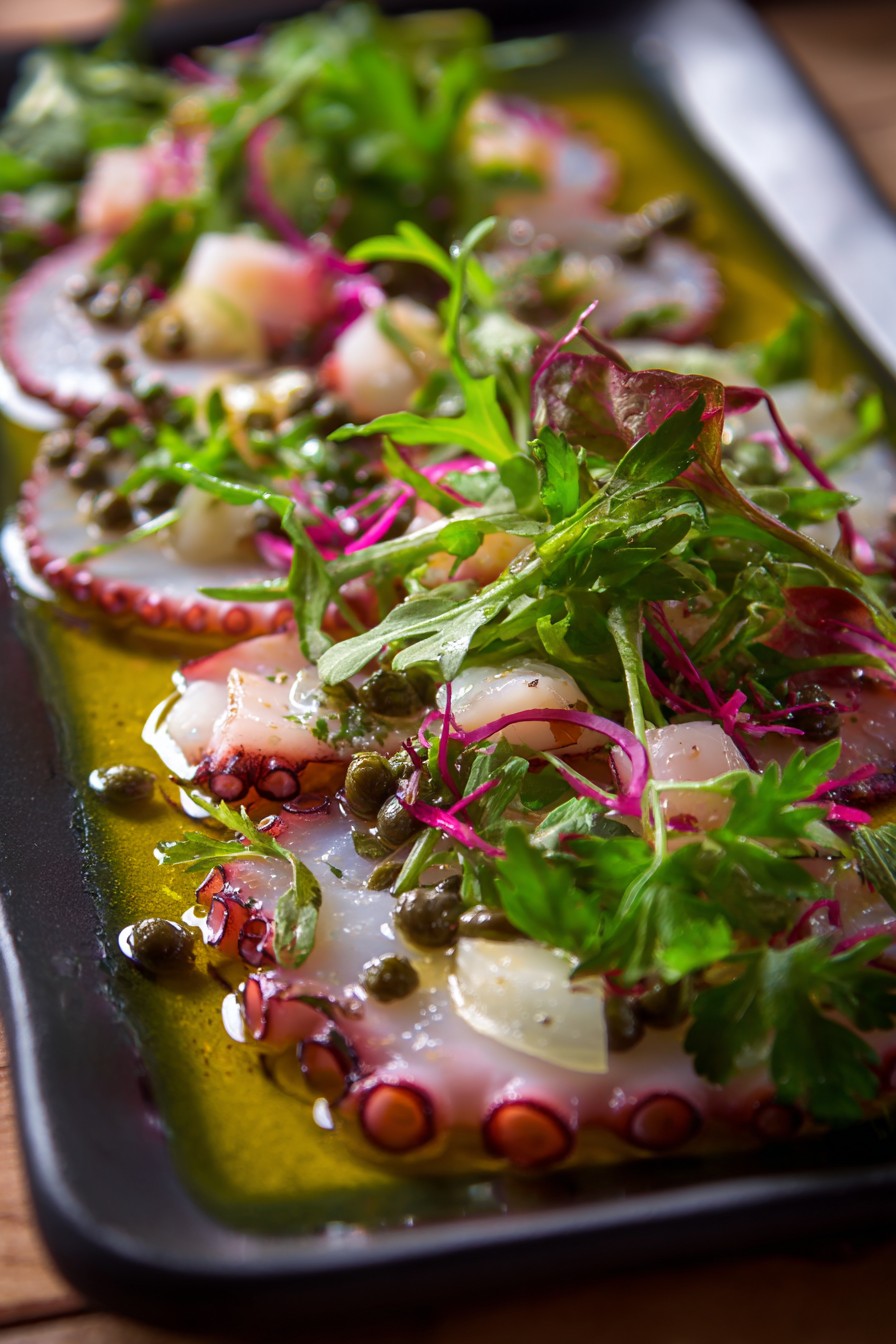 Octopus Carpaccio