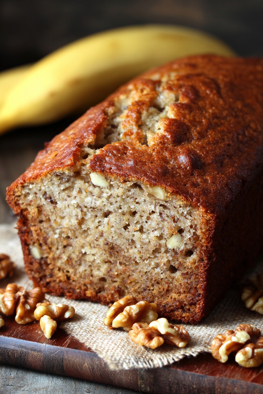 Old Fashioned Banana Bread
