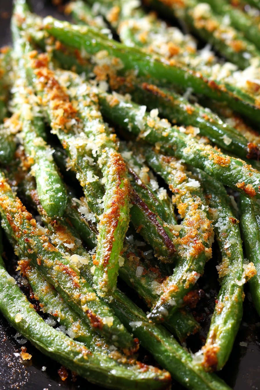 Oven Baked Green Beans