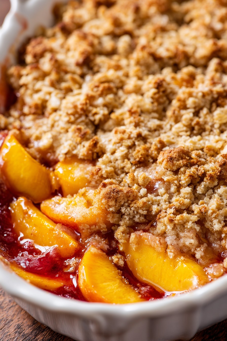Peach Cobbler Dump Cake