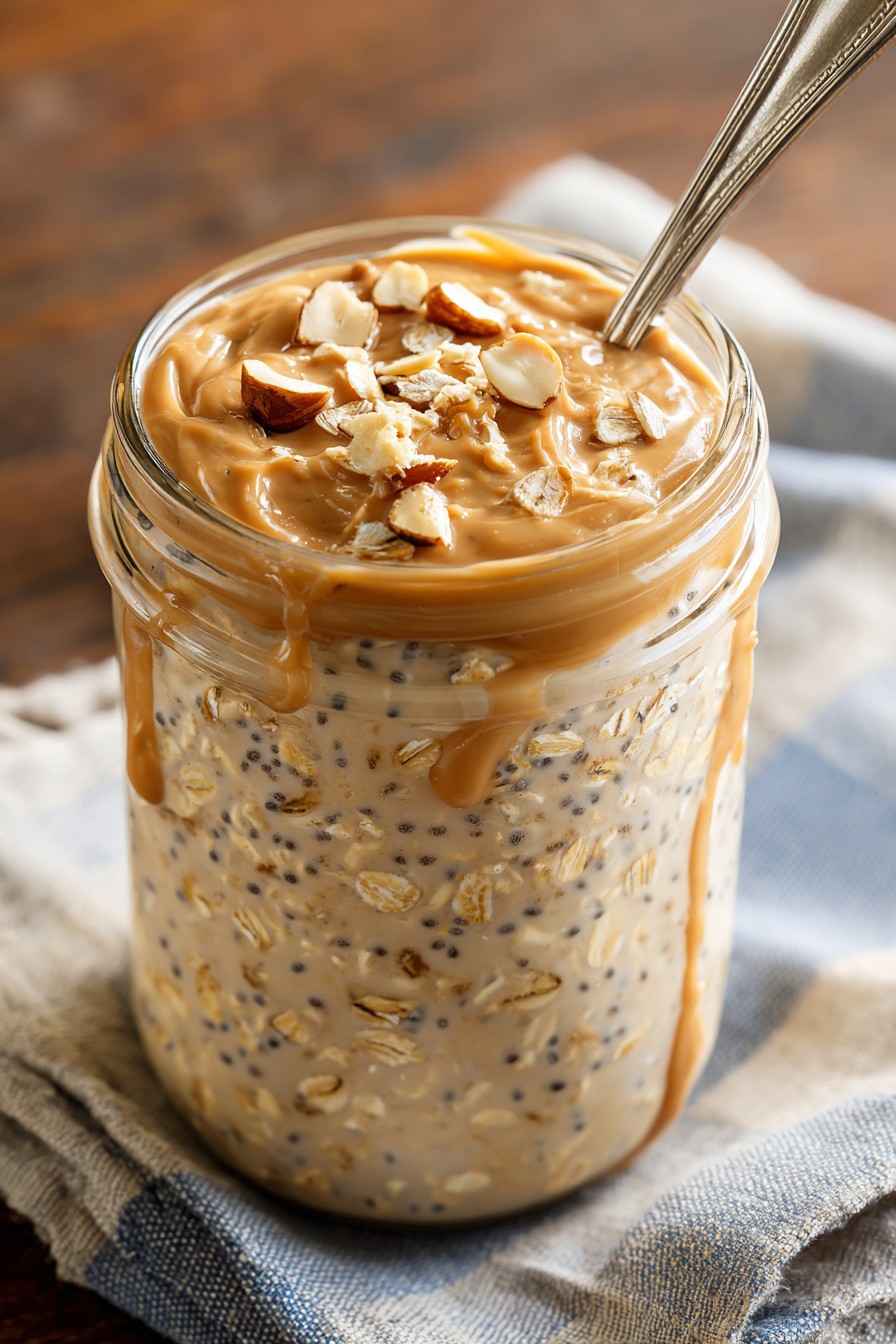 Peanut Butter Overnight Oats Healthy