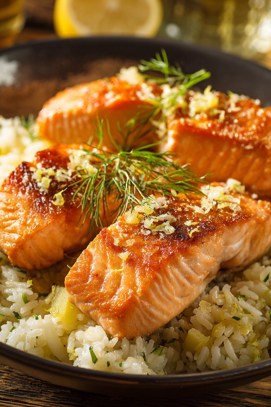 Rice Salmon