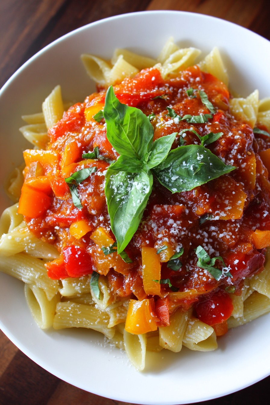Roasted Vegetable Pasta Sauce