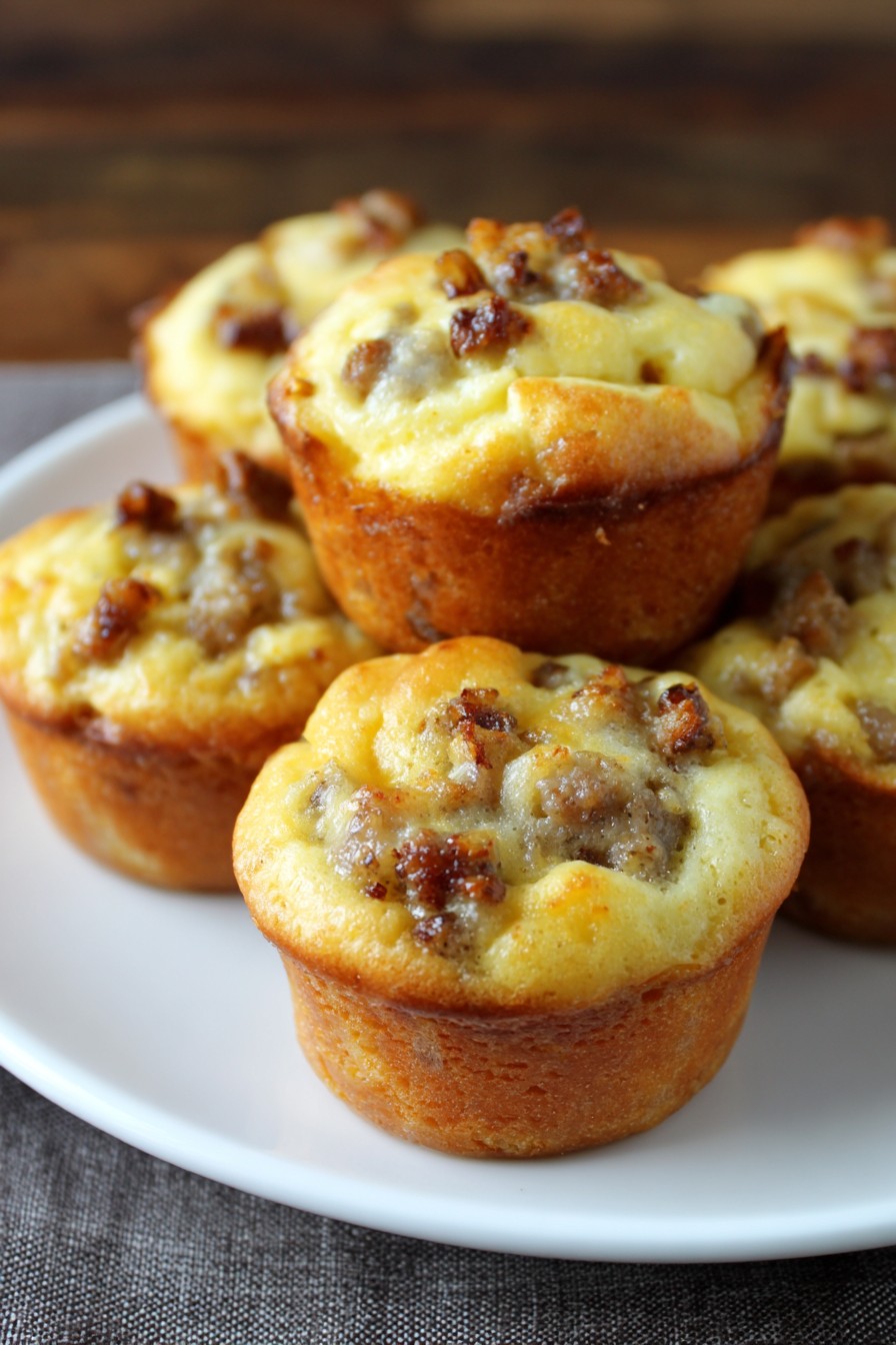 Sausage Pancake Muffins
