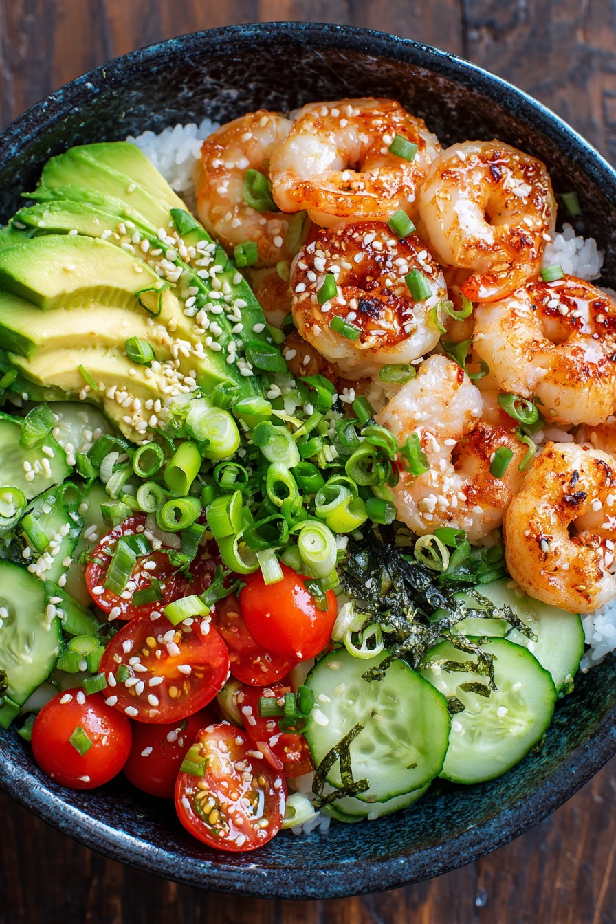 Shrimp Poke Bowl