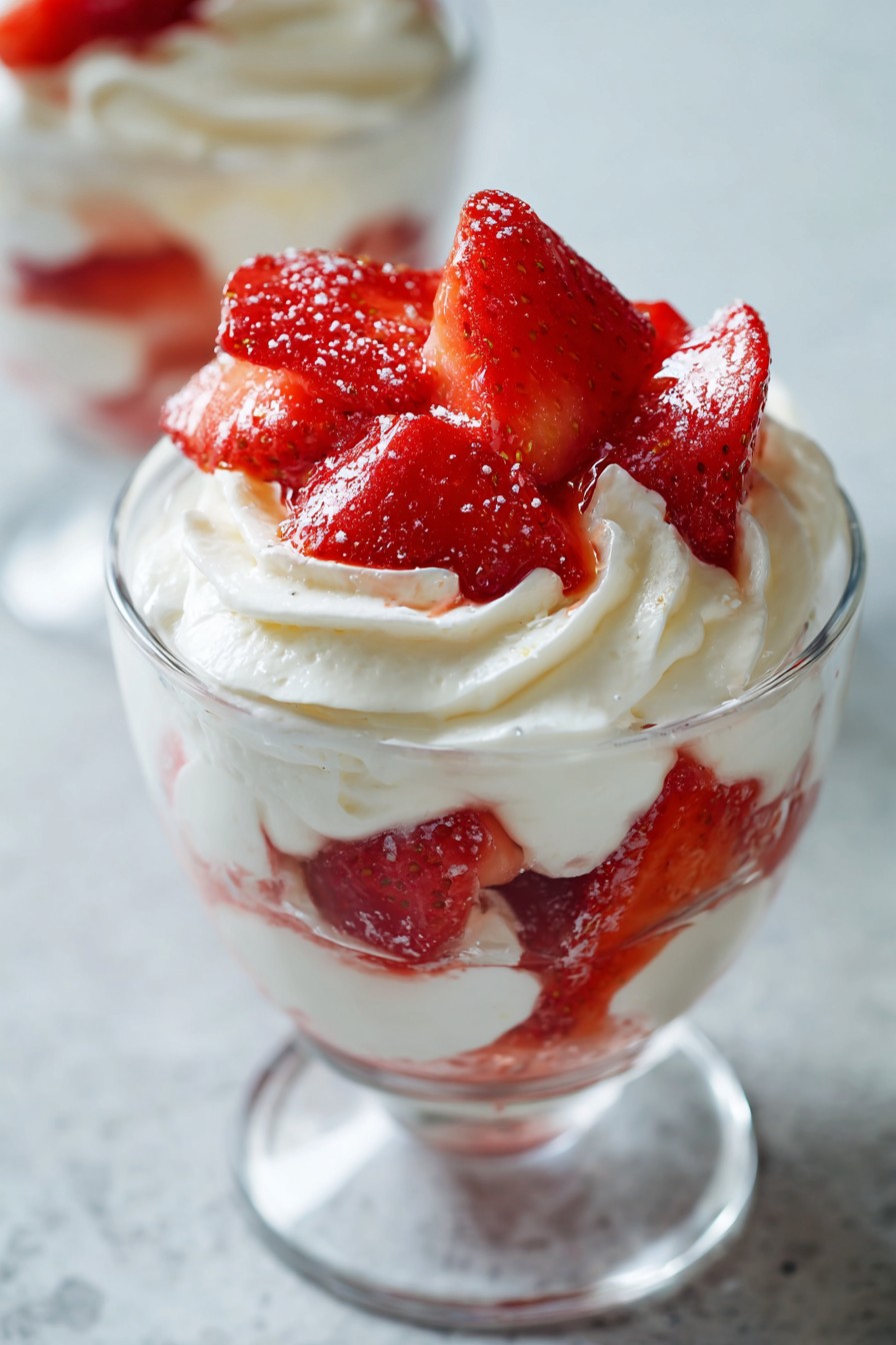 Strawberry With Cream