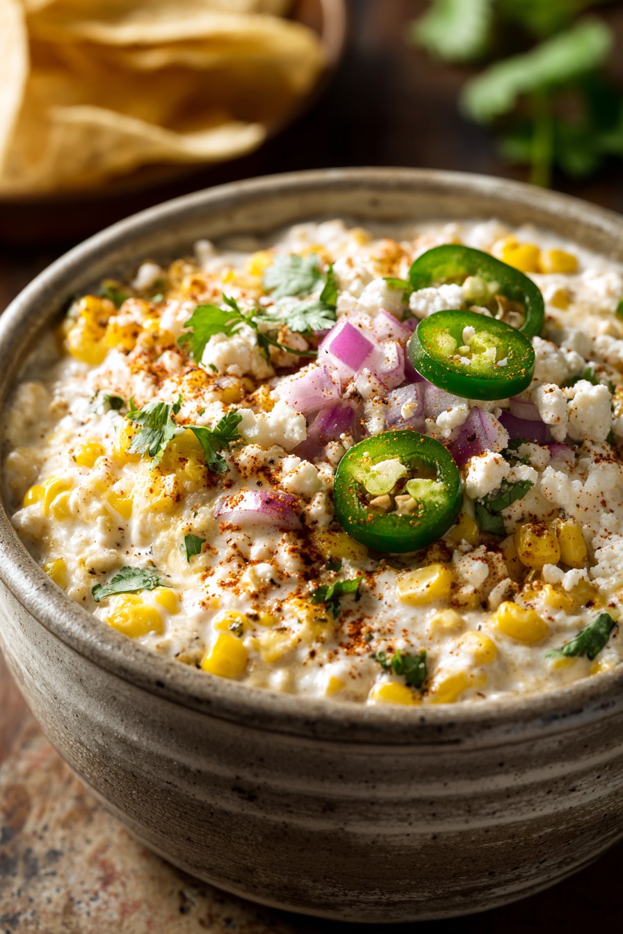Street Corn Dip Crock Pot