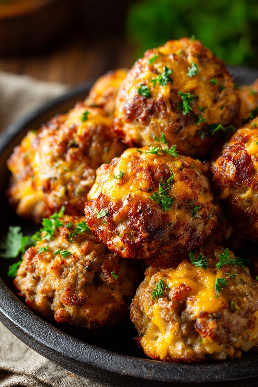 Turkey Sausage Balls
