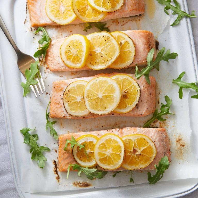 15-Minute Lemon Herb Salmon