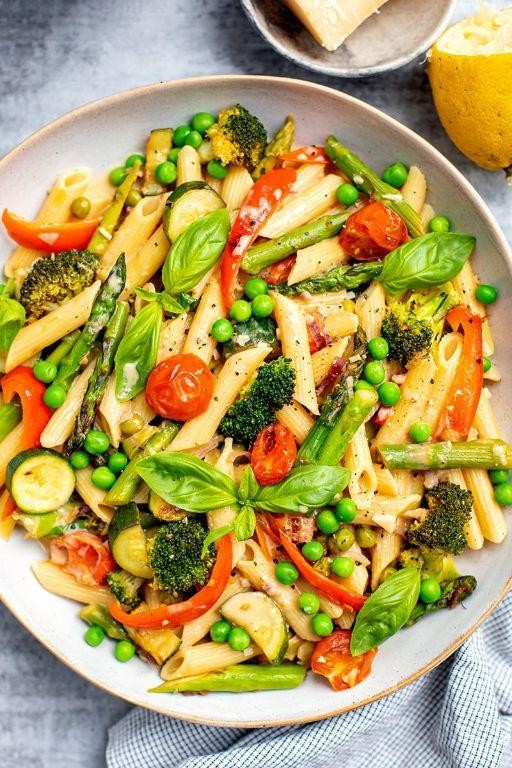 Affordable Instant Pot Pasta Primavera