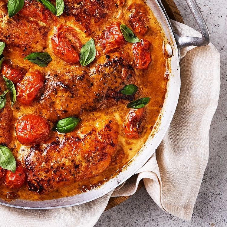 Air Fryer Haddock with Herbed Tomato Sauce