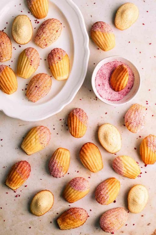 Almond Vanilla Bean Madeleines