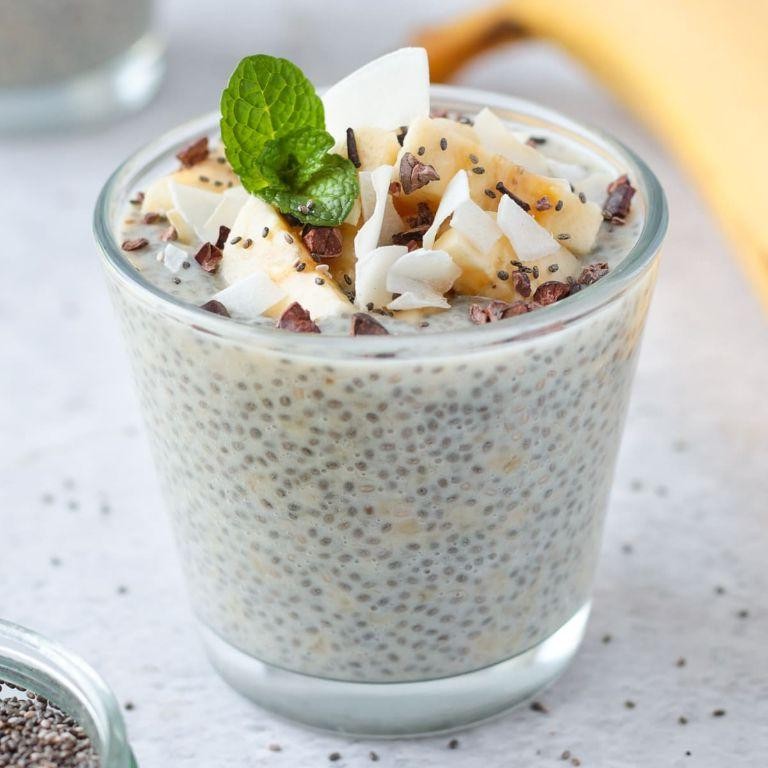 Apple Banana Chia Pudding
