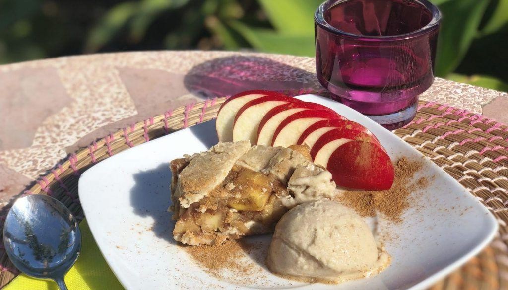 Apple Banana Vegan Ice Cream