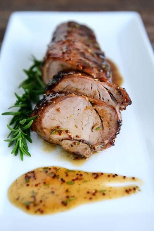 Apple Cider Glazed Boneless Pork Loins