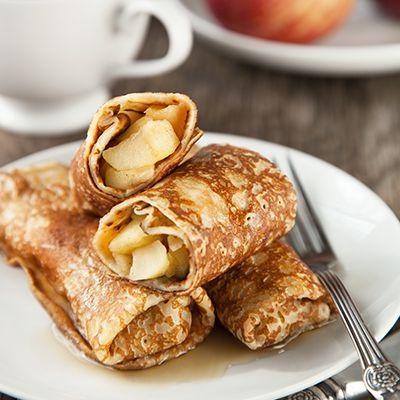 Apple Cinnamon Blintzes