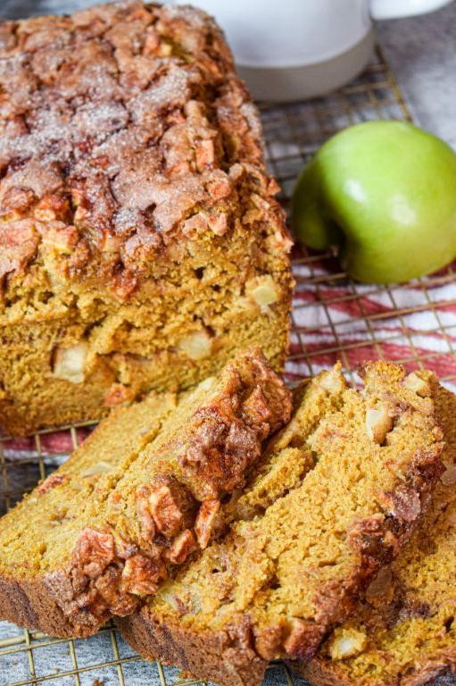 Apple-Pumpkin Breakfast Bread