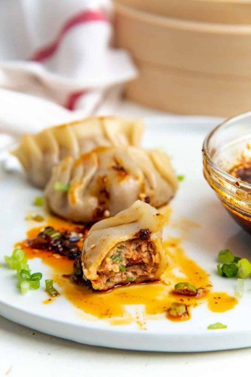 Asian Chicken Dumplings