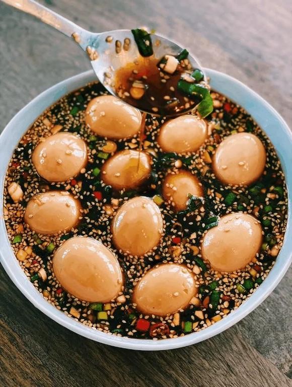 Asian-Inspired Soft Boiled Eggs with Soy Sauce