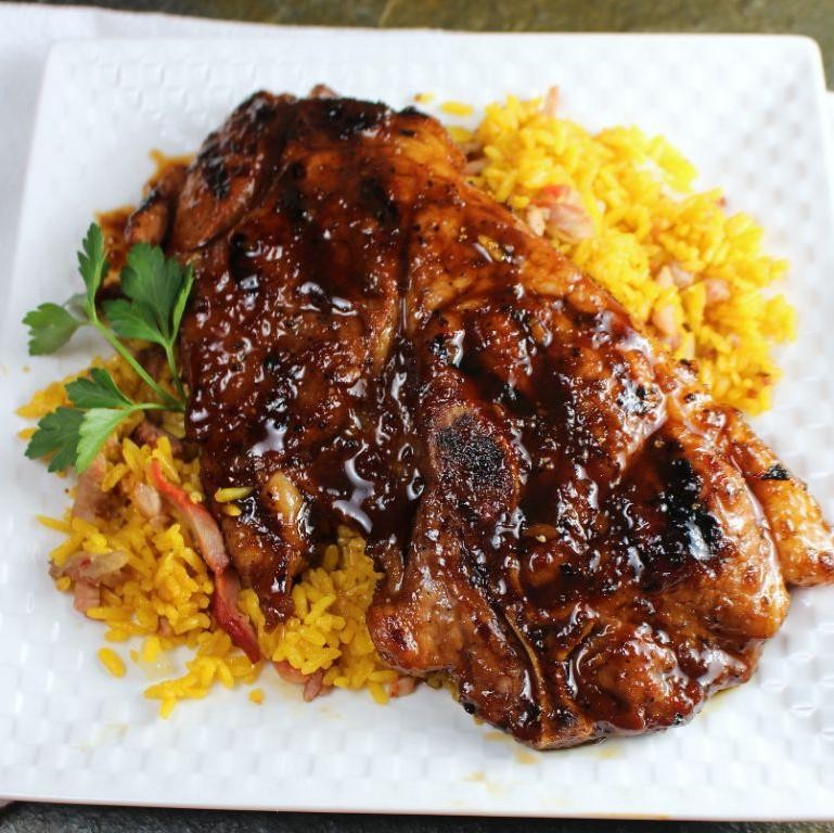 Asian-Inspired Teriyaki Pork Steaks