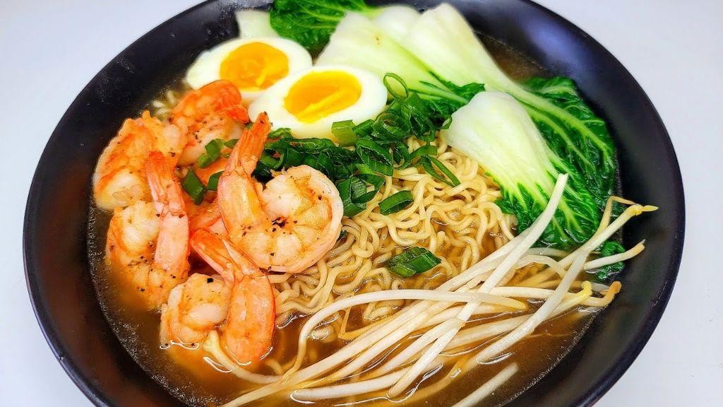 Asian-inspired Shrimp Ramen