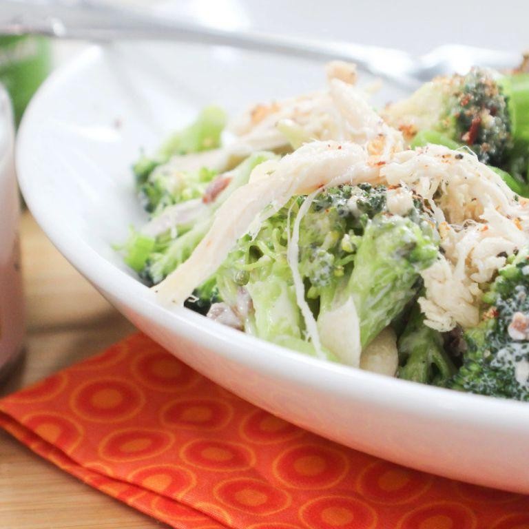 Avocado Chicken Broccoli Salad