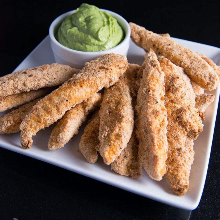 Avocado Lime Chicken Tender Dip