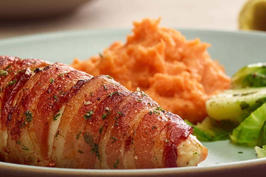 Bacon-Wrapped Ranch Chicken Breast