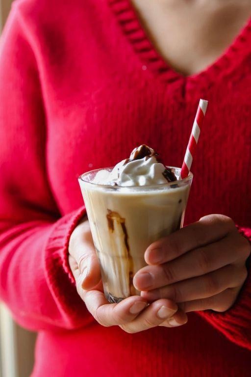 Baileys and Vanilla Iced Latte