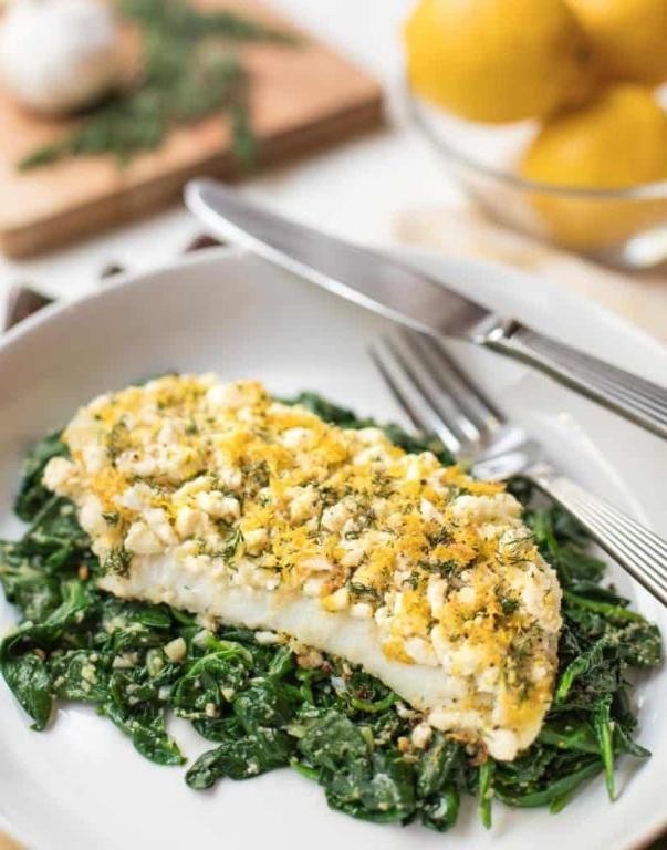 Baked Cod with Fresh Dill