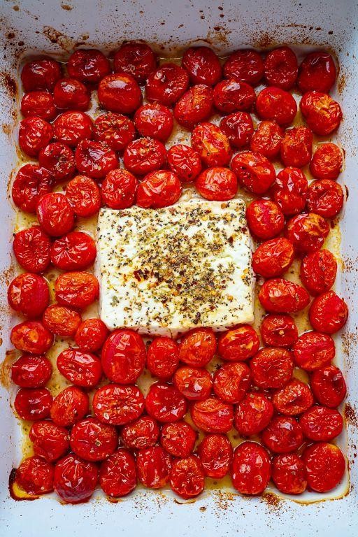 Baked Feta and Tomato Pasta