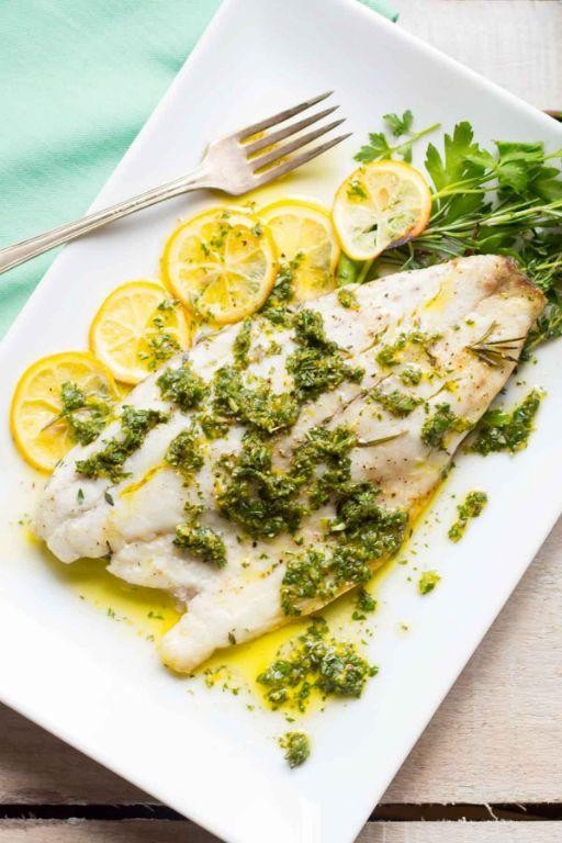 Baked Lemon Herb White Fish