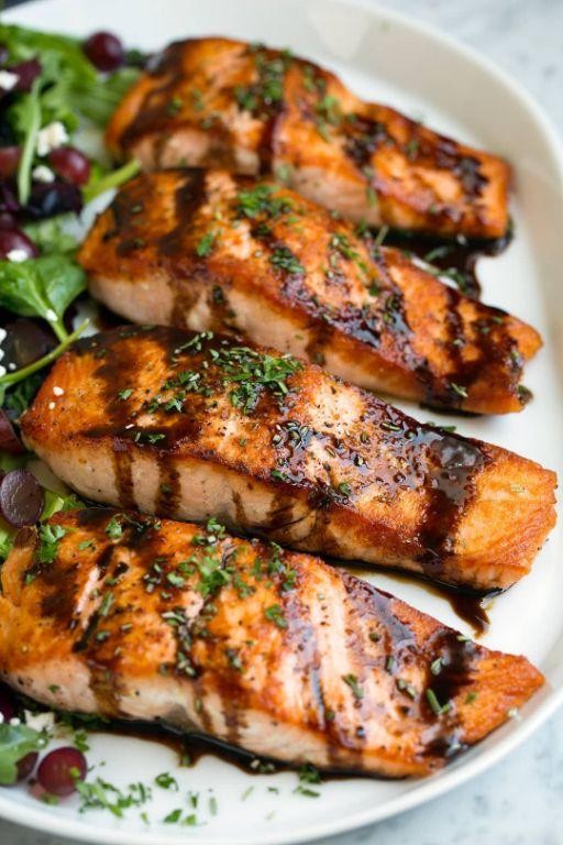 Balsamic Glazed Salmon