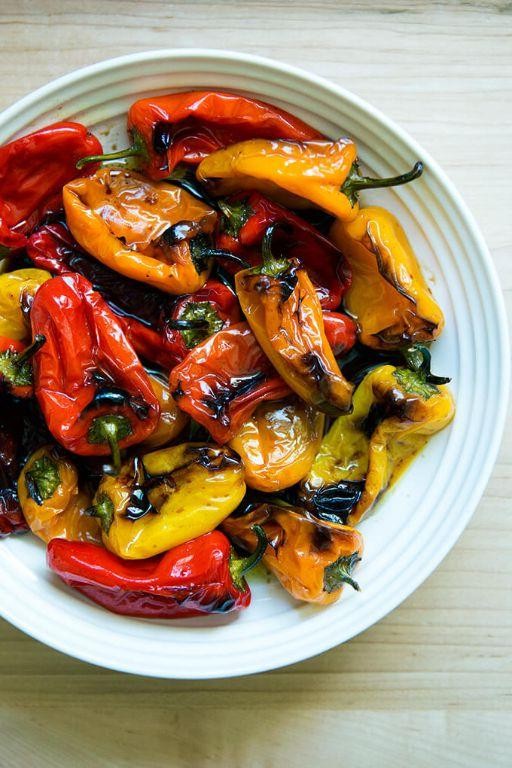 Balsamic Roasted Bell Peppers