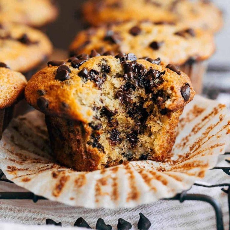 Banana Chocolate Chip Muffins