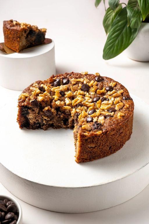 Banana Nut Teacake
